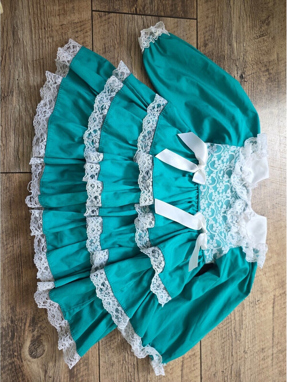 Vintage toddler 2t twirl dress long sleeve